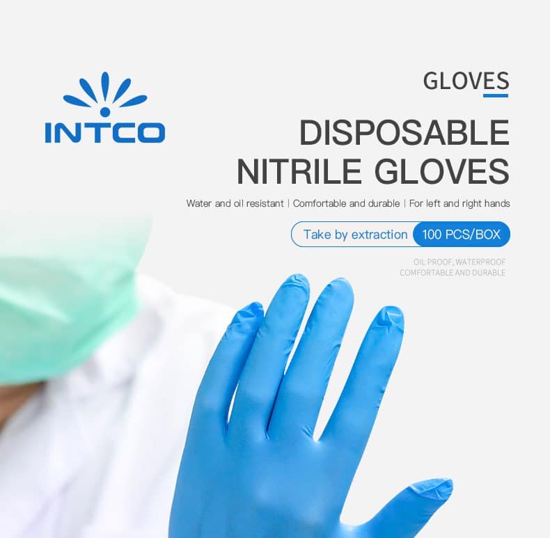 Intco Synguard Nitrile Exam Gloves 3 mil (Free Sample)